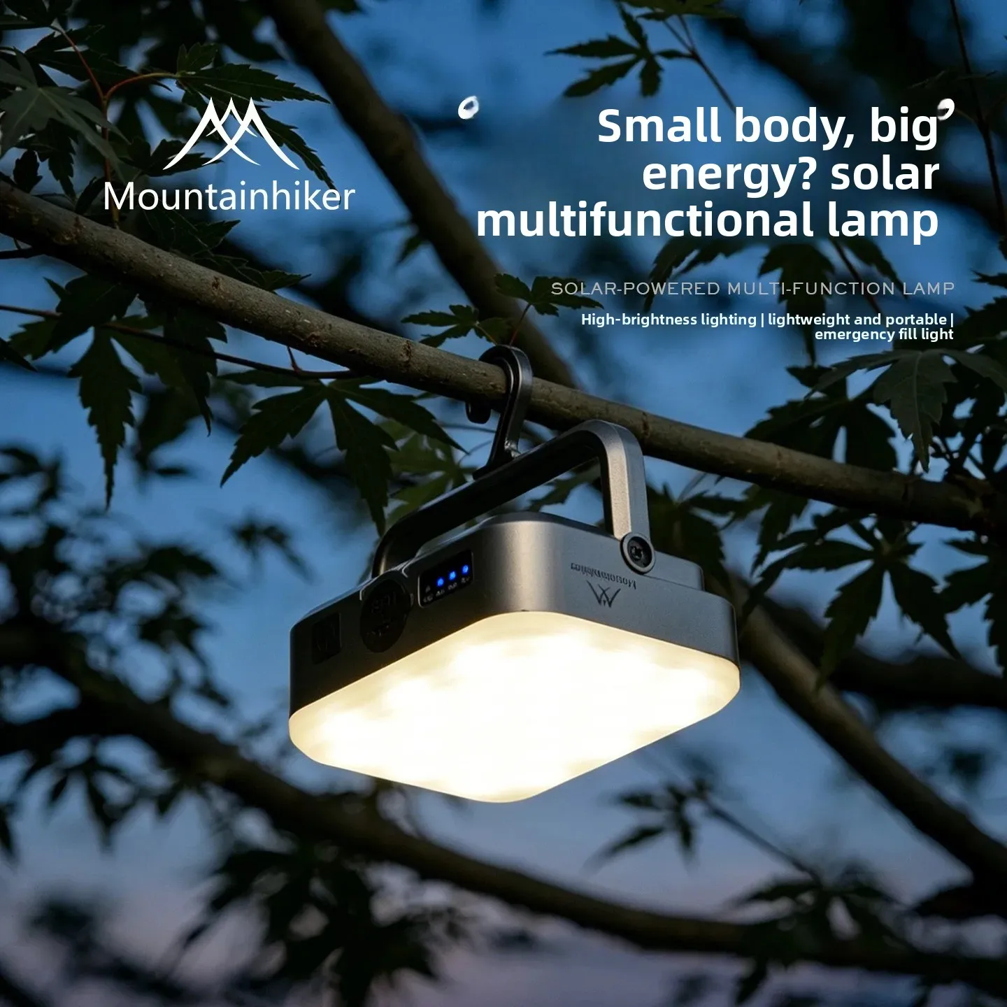 Camping Lantern - Mountainhiker Emergency Lighting Solar Camping Light