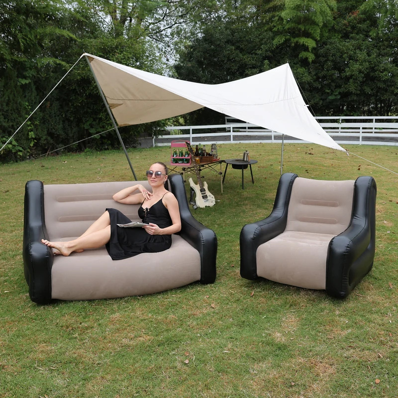 Air Mattress Inflatable Sofa D - đánh giá và giá Outdoor Camping Mattress