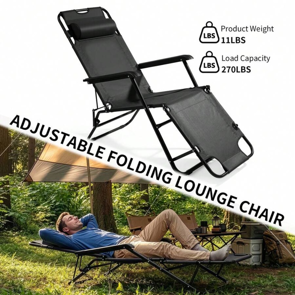 Heavy Duty Portable Camping Ch - đánh giá và giá Outdoor Camping Recliner