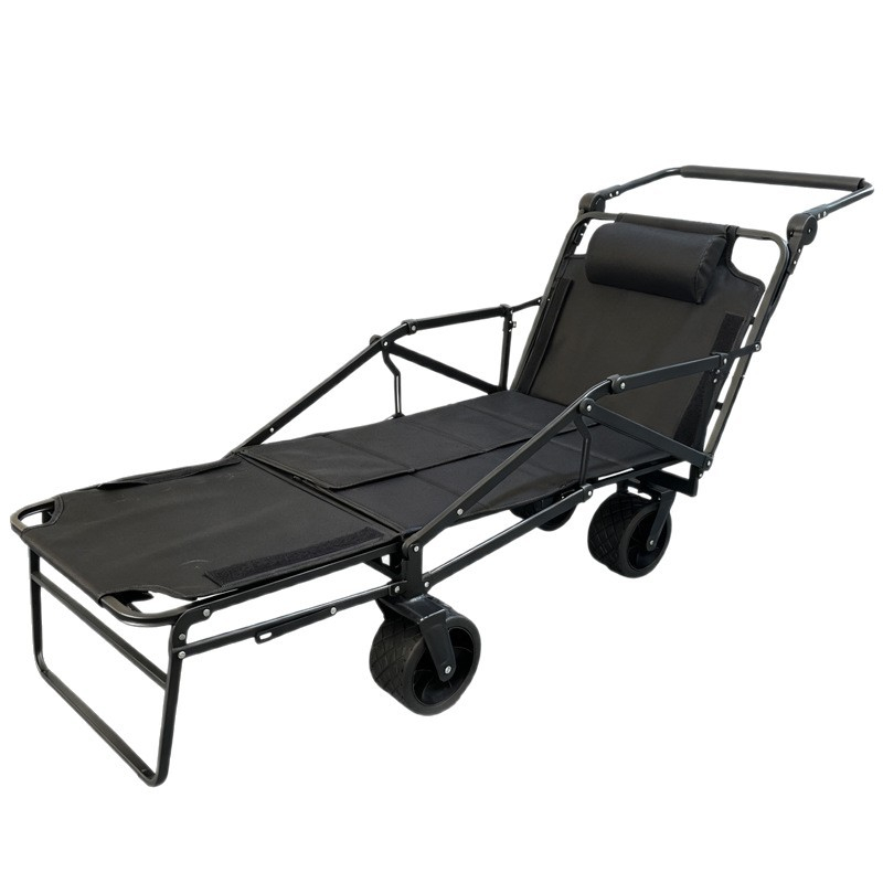 Outdoor camping trolley with r - đánh giá và giá Outdoor Camping Recliner