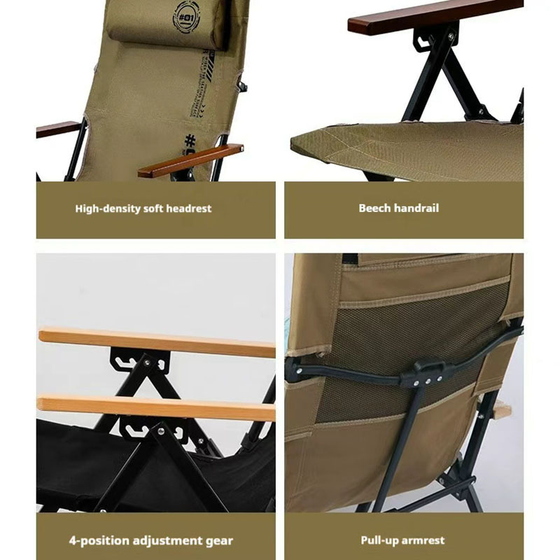 Folding High Back Beach Campin - đánh giá và giá Outdoor Camping Recliner