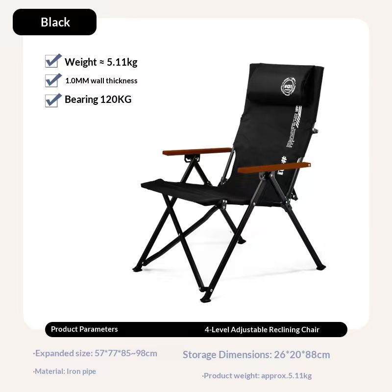 Folding High Back Beach Campin - đánh giá và giá Outdoor Camping Recliner