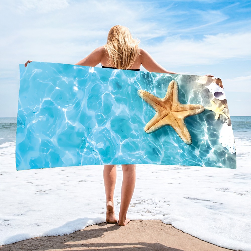 27.5x55inch Blue Ocean Jellyfi - đánh giá và giá Camp Towel Microfiber
