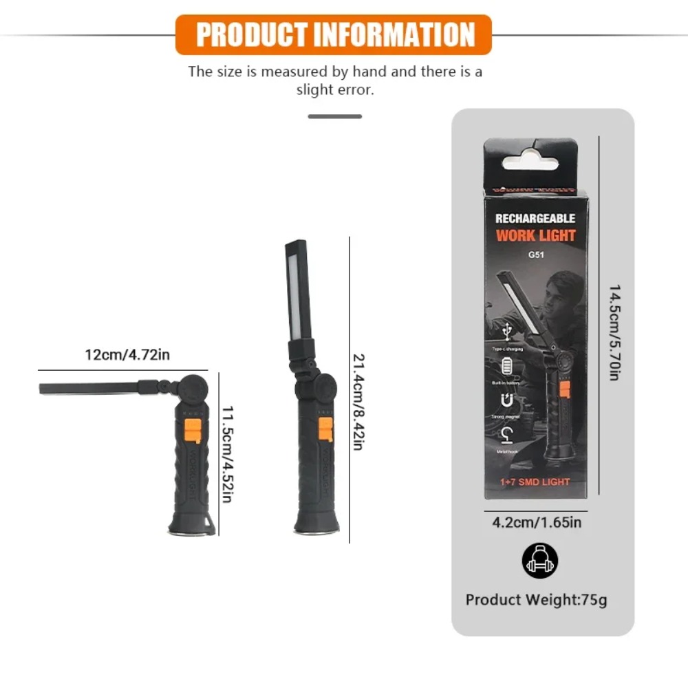 Portable COB LED Flashlight US - đánh giá và giá Camping Lantern