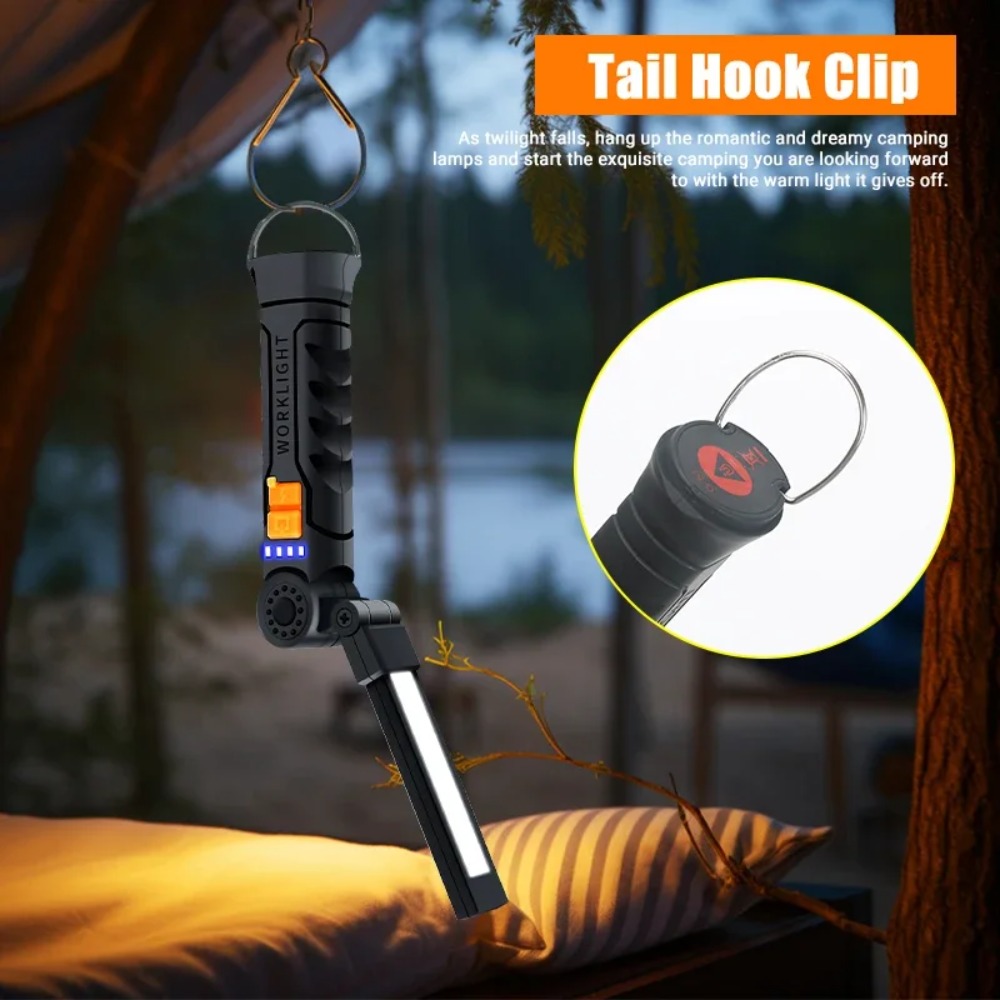 Portable COB LED Flashlight US - đánh giá và giá Camping Lantern
