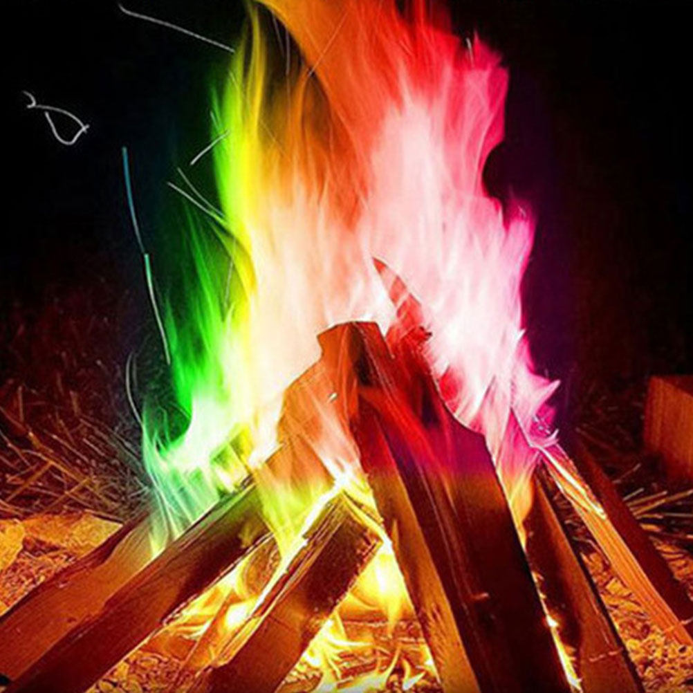 3 Pcs Fire Changing Color Pack - đánh giá và giá Camping Quiet