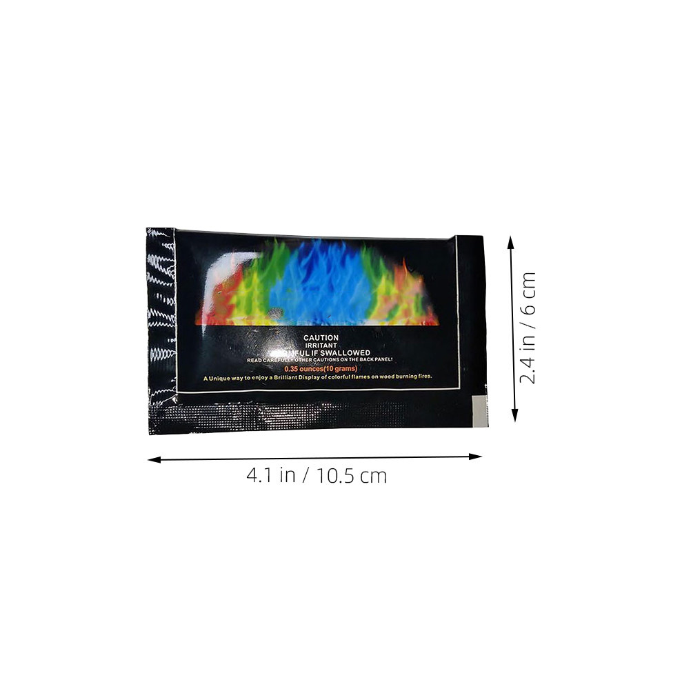 3 Pcs Fire Changing Color Pack - đánh giá và giá Camping Quiet