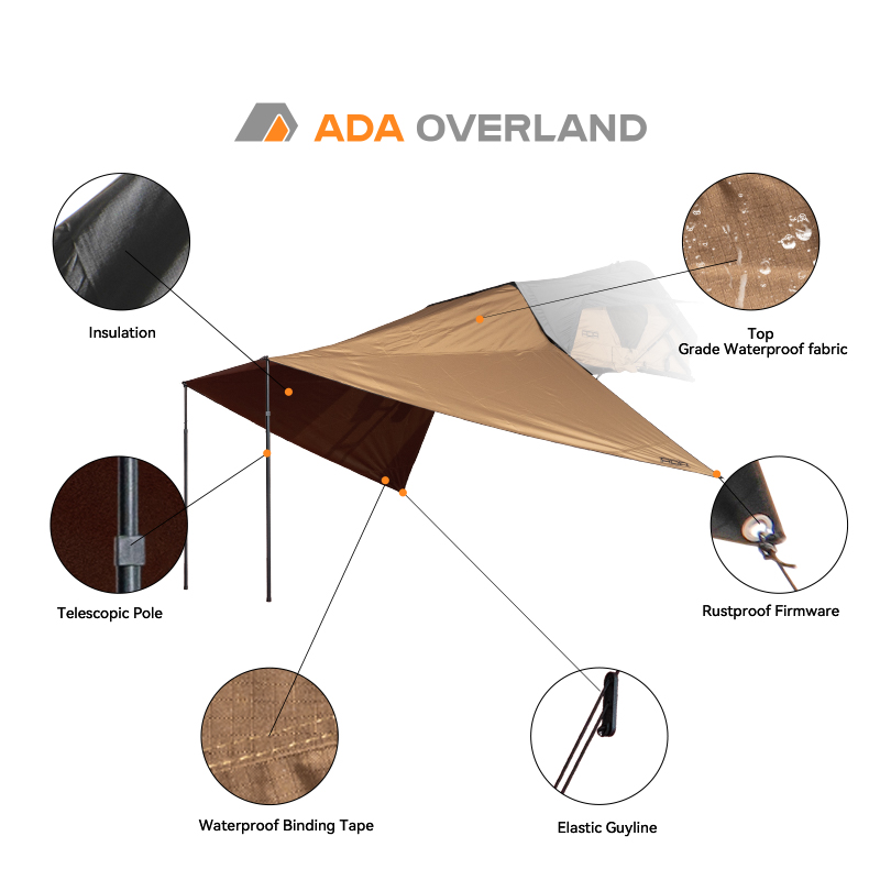 Waterproof Oxford Canopy Tent  - đánh giá và giá Outdoor Camping Canopy