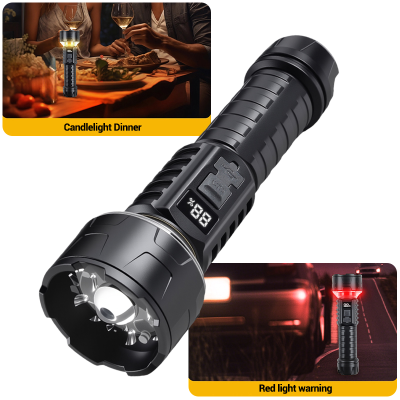 COB LED Flashlight Rechargeabl - đánh giá và giá Camping Lantern