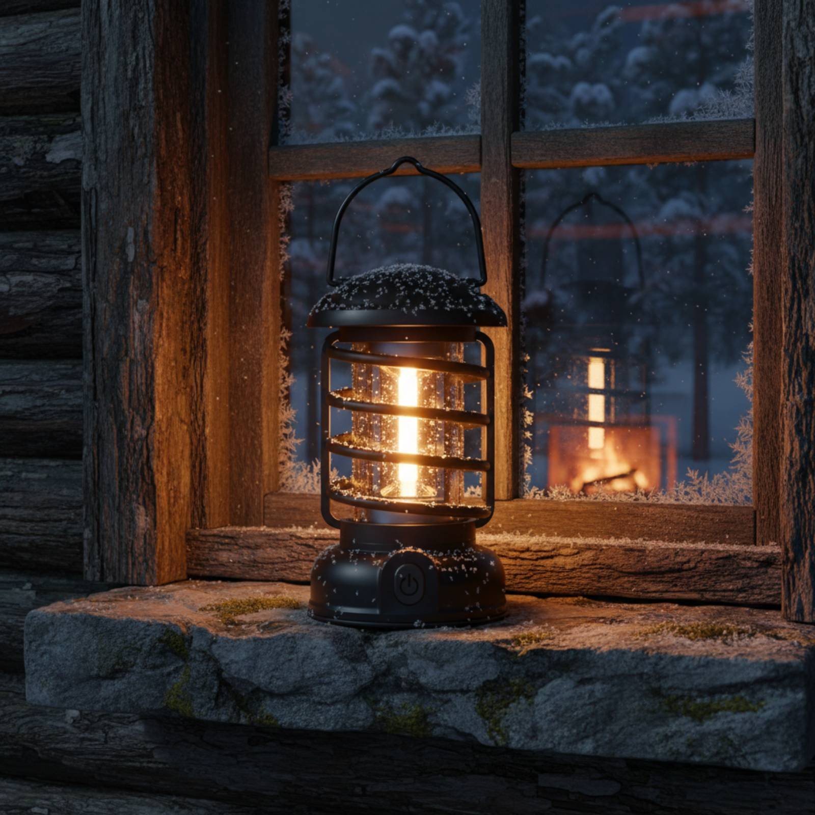 Retro Camping Lantern Two-Way  - đánh giá và giá Camping Lantern