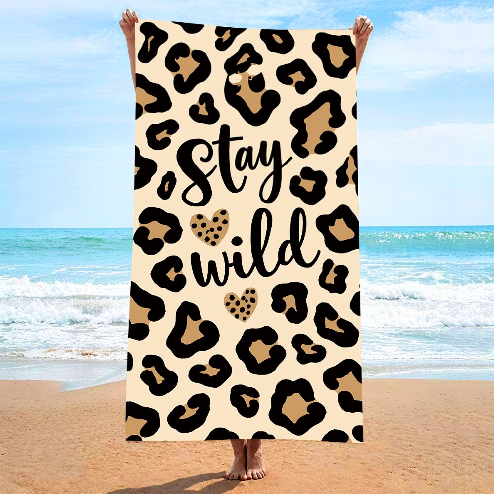 Leopard Print Printing Quick-d - đánh giá và giá Camp Towel Microfiber
