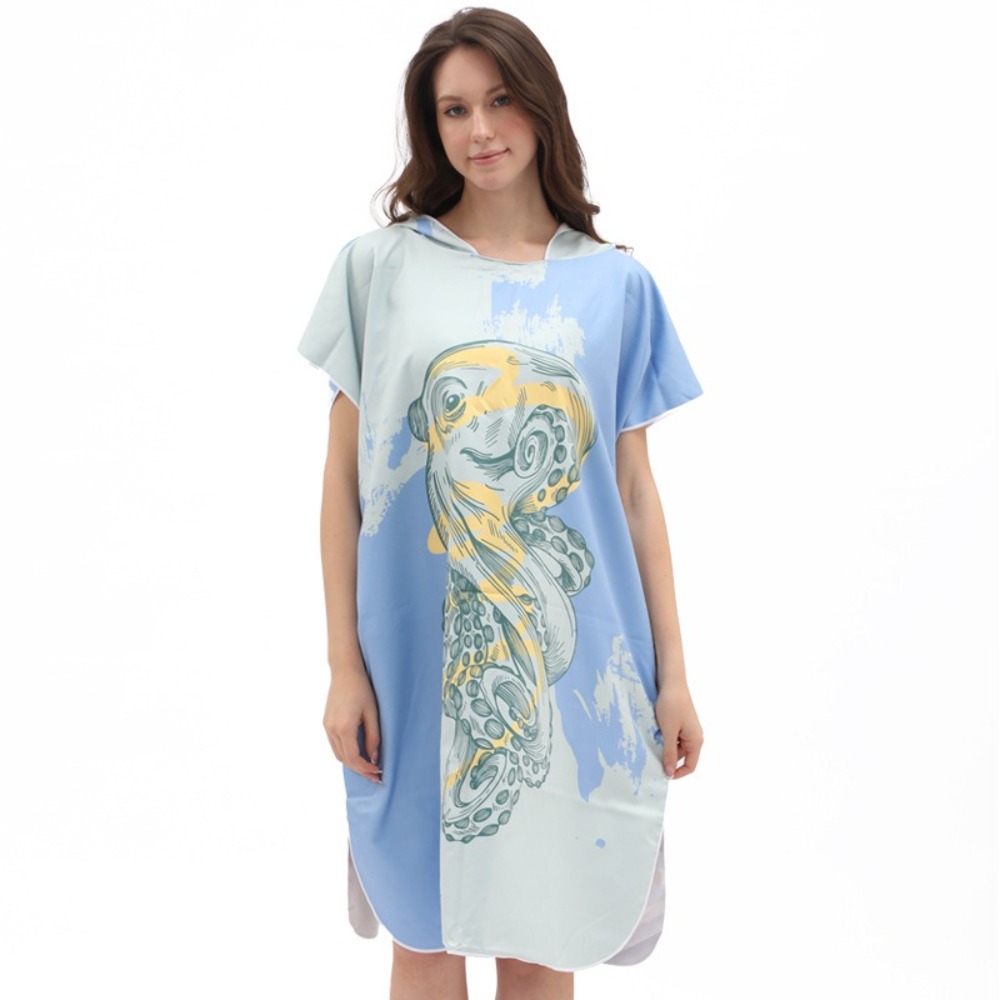 Flamingo Woman Bathrobe 31.5x3 - đánh giá và giá Camp Towel Microfiber