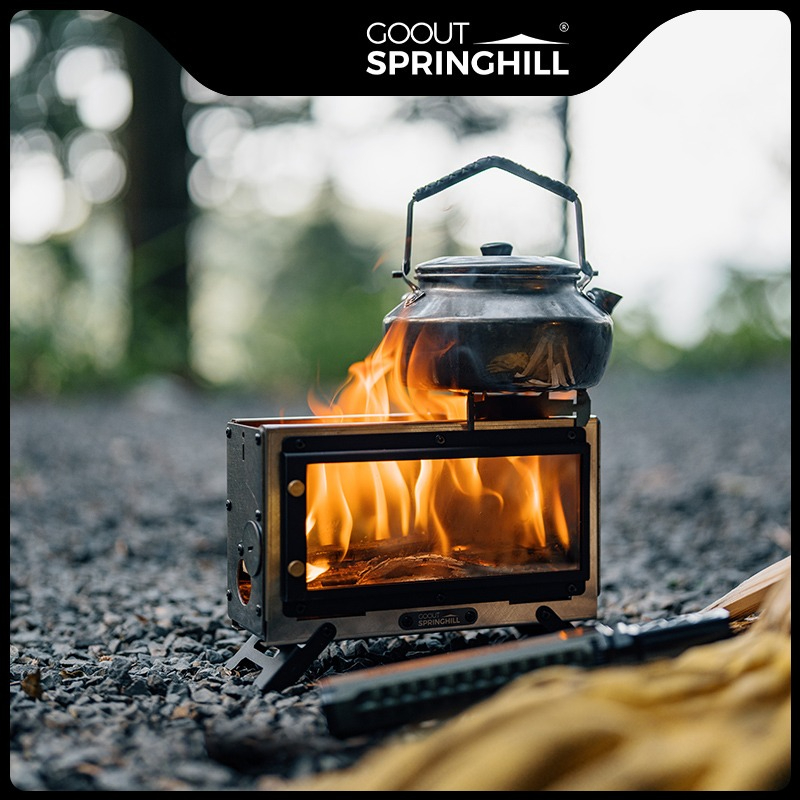 Goout Springhill Wood Stove Po - đánh giá và giá Camping Quiet