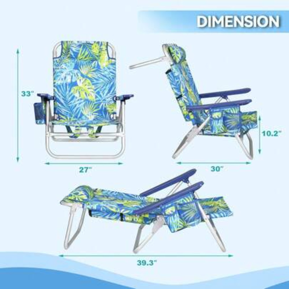 Folding Backpack Beach Chair f - đánh giá và giá Outdoor Camping Recliner