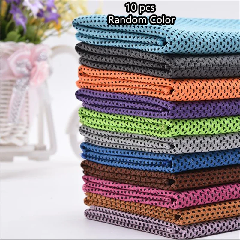 1-10pcs Cooling Towel Instant  - đánh giá và giá Camp Towel Microfiber