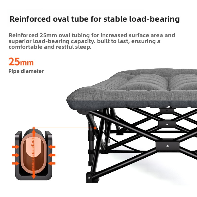 Foldable Single Bed Portable H - đánh giá và giá Outdoor Camping Recliner