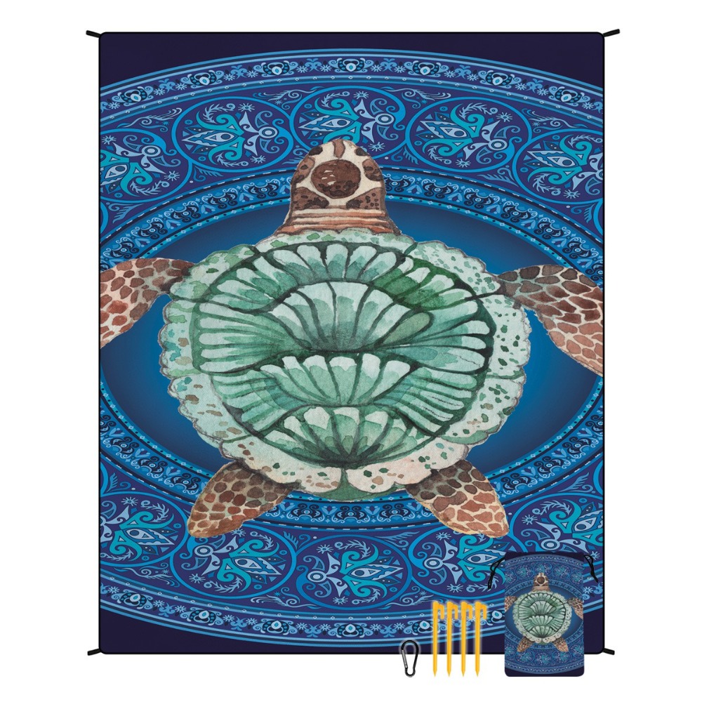 Palm Tree Beach Towel 71x86.6i - đánh giá và giá Camp Towel Microfiber