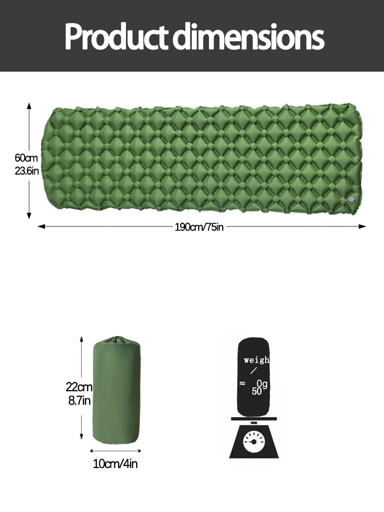 Camping Inflatable Mattress in - đánh giá và giá Outdoor Camping Mattress